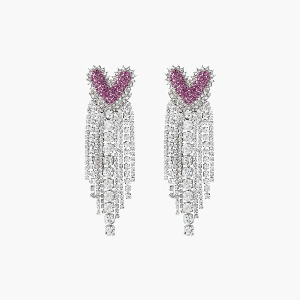 Rhinestone drop Earrings #1623